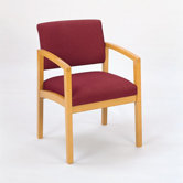 Lenox Guest Chair with Wood Leg