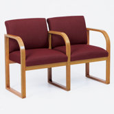 Contour Two Seats with Full Back