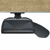 Banana-Board Keyboard Tray and Mouse Platform with Single Adjustable Arm
