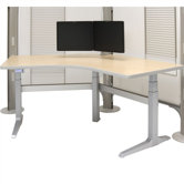 Sierra 120 Degree Computer Workcenter