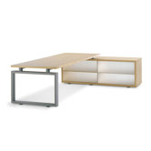 Window Writing Desk with Credenza by Arnold Merckx
