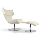 Boson Chair and Ottoman by Patrick Norguet