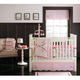 Pink Blossom Crib Bedding Collection