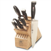 Twin Four Star II 7 Piece Cutlery Block Set