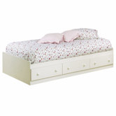 Summer Breeze White Wash Mates Bed Box