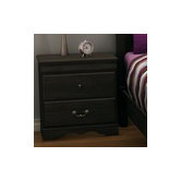 Vintage 2 Drawer Nightstand