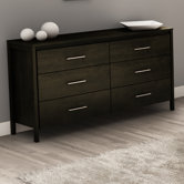 Gravity 6 Drawer Double Dresser
