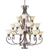 Manor 15 Light Chandelier