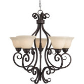 Manor 5 Light Up Chandelier