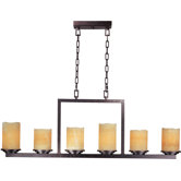 Luminous 6 Light Chandelier
