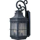 Nantucket Outdoor Wall Lantern in Country Forge