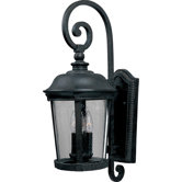 Dover DC  Outdoor Wall Lantern in Bronze
