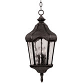 Garden Outdoor Hanging Lantern in Oriental Bronze