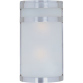 Arc  Outdoor Wall Lantern in Stainless Steel