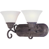 Canyon Rim  Vanity Light in Canyon Rock