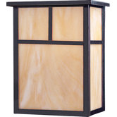 Craftsman Outdoor Wall Lantern in Burnished - Energy Star