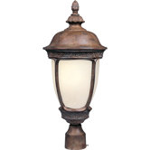 Knob Hill ES Outdoor Post Lantern in Sienna