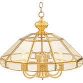 Bound Glass 7 Light Single-Tier Chandelier with Clear Glass