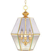 Bound Glass 3 Light Foyer Pendant