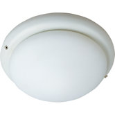 Basic-Max 1 Light Ceiling Fan Light Kit in Satin Nickel