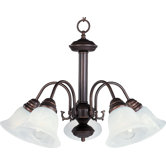 Malibu 5 Light Down Chandelier
