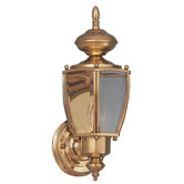 Builder Brass  Outdoor Wall Lantern