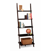 American Heritage Ladder Bookshelf in Espresso