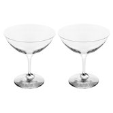 Amor Vincit Omnia Champagne Coupe (Set of 2)