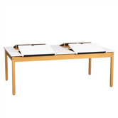 Four Station Art Table