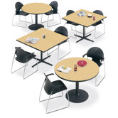 72" Presentation Top Conference Table with Designer Base