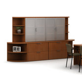 Unity Executive Wood Freestanding Lateral File