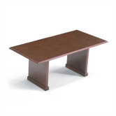 120" Wide Rectangle Top Traditional Table
