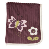 Luv Bugs Ribbed Velour Blanket