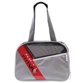 Argo City-Pet Medium Airline Approved Pet Carrier in Gray with White Trim