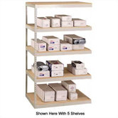 Double Rivet Units (without Center Support) - 5 Shelf Add-On Unit