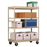 Inventory Carts with Particle Board Deck