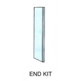 Clipper Specialty Shelving - Counter Shelving End Kit