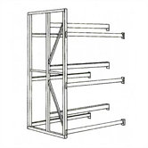 Tire Rack Units - Basic Units, Double Entry