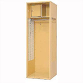 Welded Stadium Locker w/ Shell, Shelf & Security Box