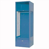 KD Stadium Locker w/ Shell, Shelf, Foot Locker & Security Box