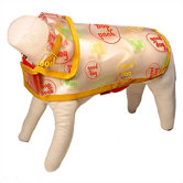 Good Dog Logo Vinyl Dog Raincoat