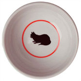 Cameo Porcelain Cat Bowl