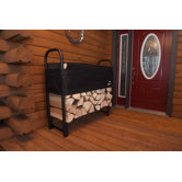 48" Covered Firewood Rack