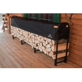 143" Covered Firewood Rack