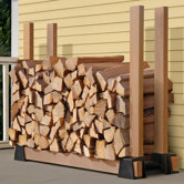 Lumber Rack Firewood Bracket Kit