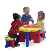 Sunflower Kids' 4 Piece Table and Chair Set