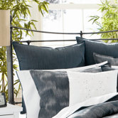 Indigo Ombre European Sham