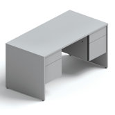 Genoa Double Pedestal Desk