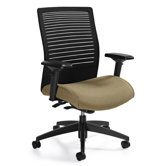 Medium Back Mesh Chair with Weight Sensing Synchro-Tilter