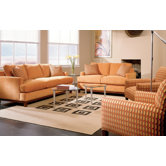 Sullivan Mini Mod Apartment Sofa and Loveseat